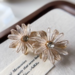 2pcs)0288)インポートピアス) clear#4j