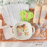 出産祝い 5点セット ˎˊ˗ 名入れ 男の子 ギフトセット 食器 動物