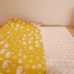 ループ付きガーゼタオル☆コトリエンヌ　スワン