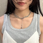 【 stainless】blue drop