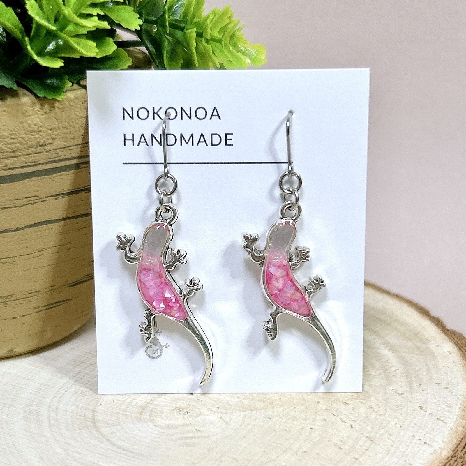 ご確認用 エスニック  ヤモリ トカゲ リーフ タッセル ピアス ご確認用✾ エスニック ✾ ヤモリ トカゲ リーフ タッセル ピアス