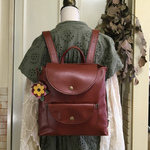 栗色のレトロリュック🌿