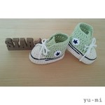 all 1200円 コットンのベビーシューズ❀