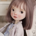カスタムドールウィッグ　landoudou ドール　ウィッグ　モヘアウィッグ
