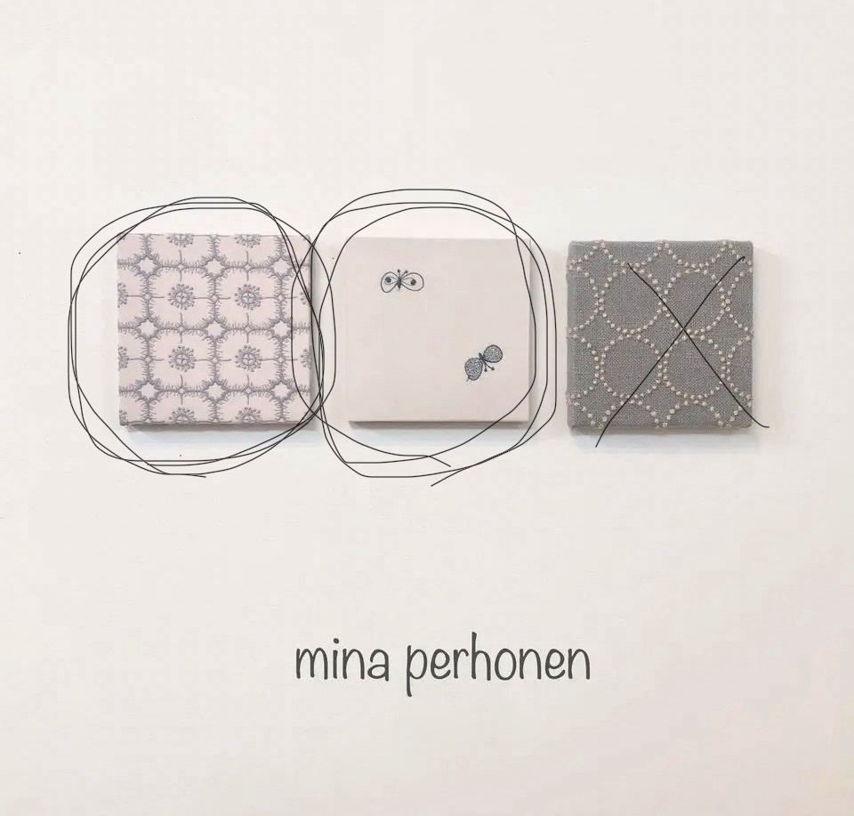 mina perhonen ミナペルホネン ファブリックパネル 3点セット
