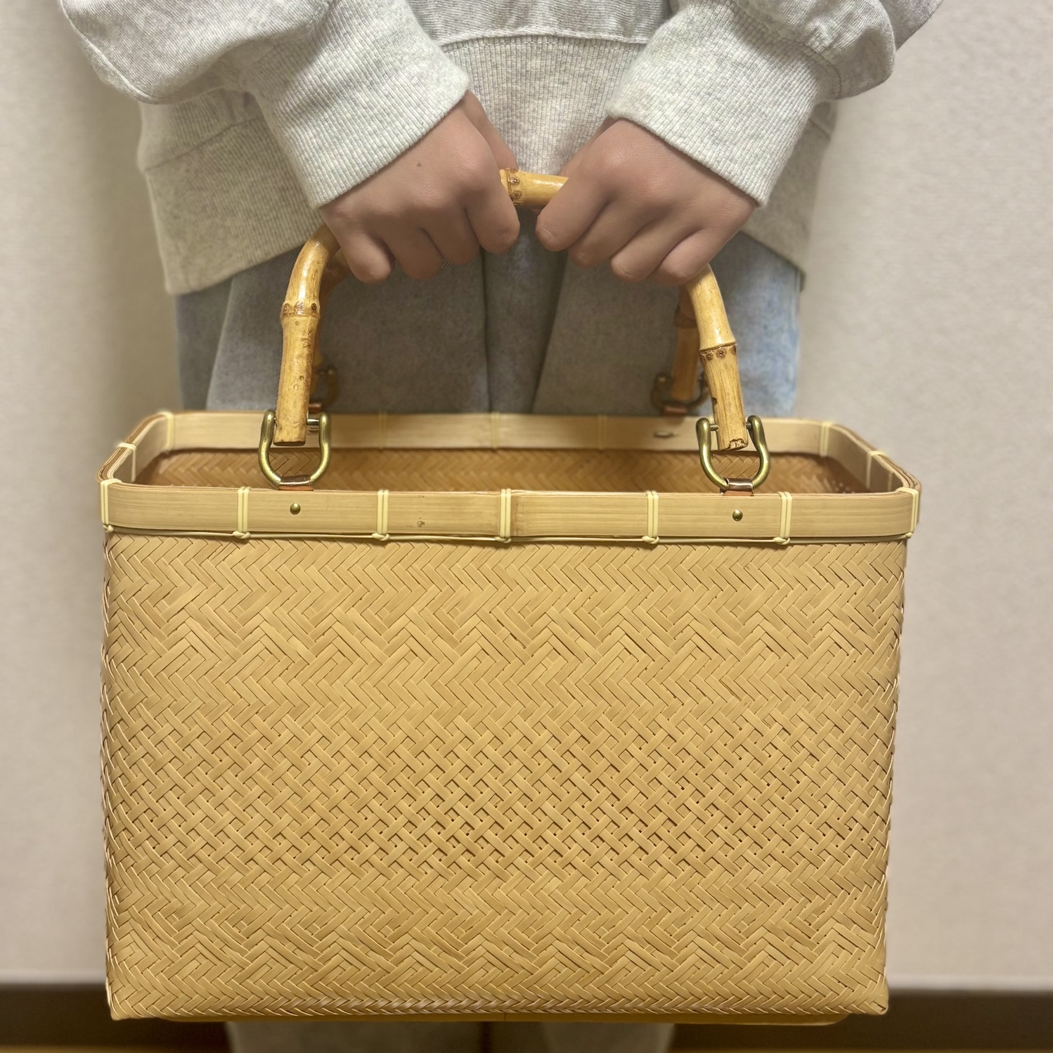八つ目編みかご 竹細工 竹かご 小物入れカゴ - 竹屋きりしま | minne