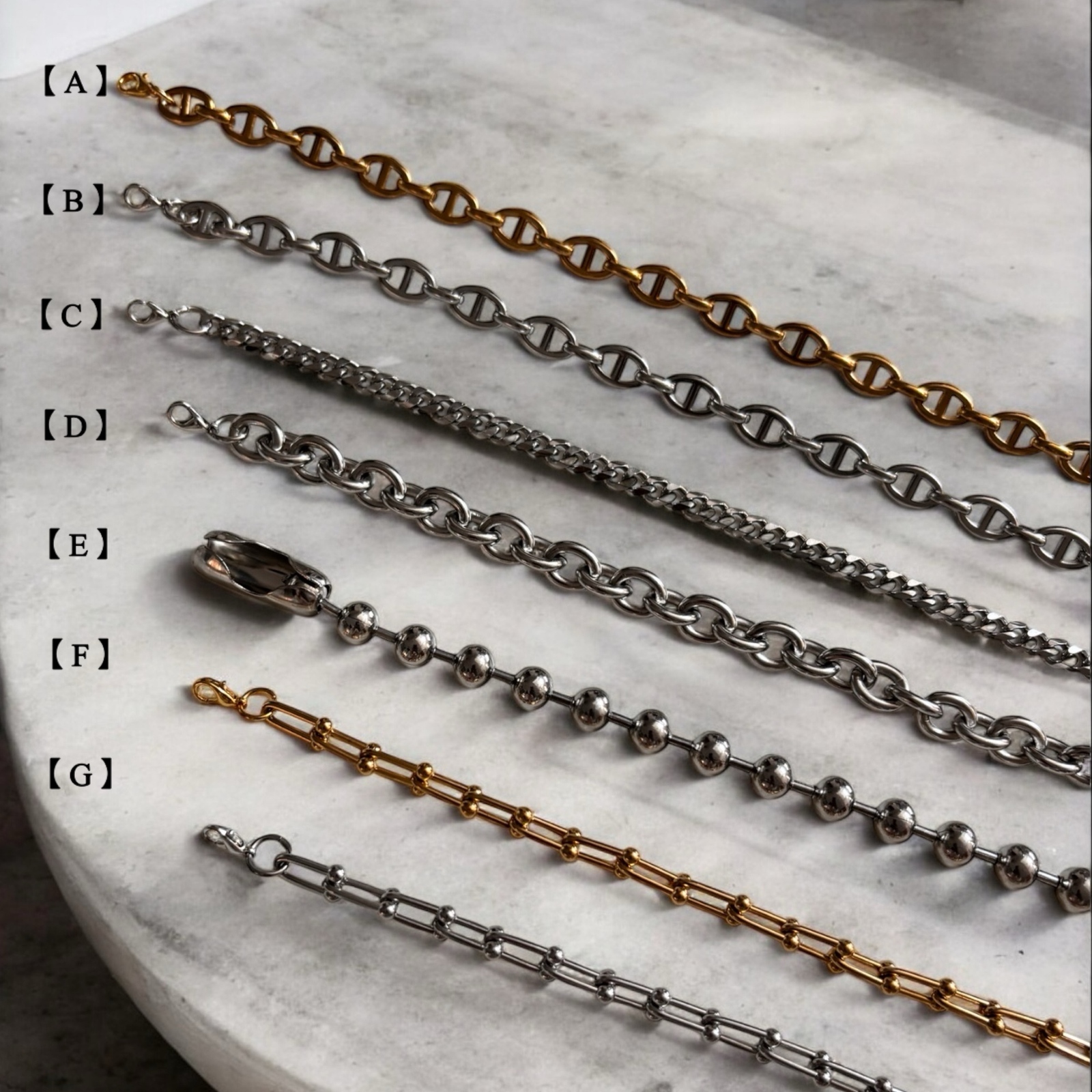 Link. / Dog Chain｜さりげなくつながる チェーンの首輪 犬 ワンチャン