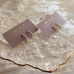 シルバー925♡つけっぱなしok♡miniオーバルピアス♡