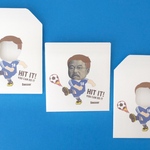 サッカー部だぜ！ポチ袋(3枚セット/千円札用)