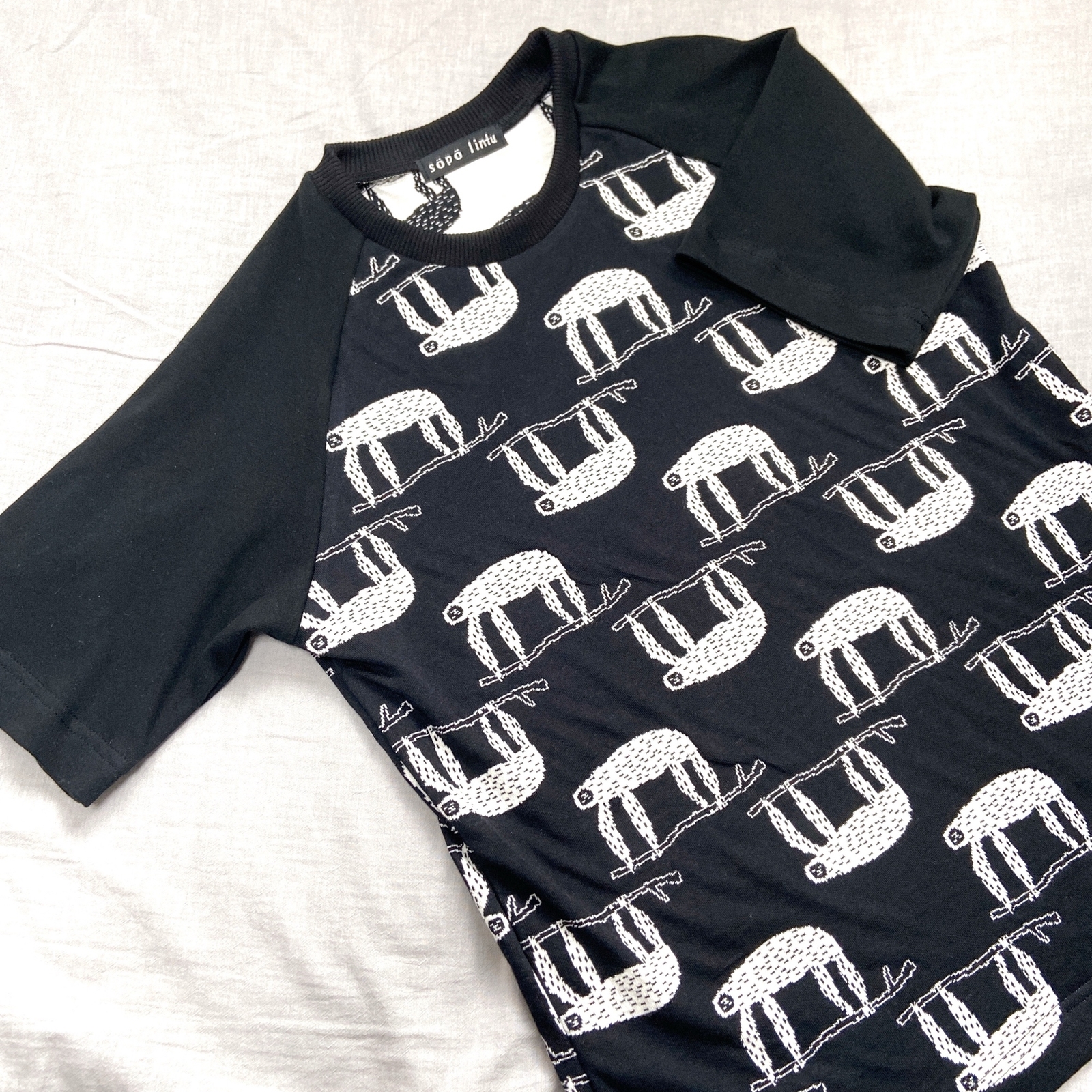 マフォン　maffon Tシャツ　M  なまけもの 4,420円