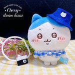 ぬい服 10cm 着せ替え ちいかわ ハチワレ ピクニック衣装 3点セット