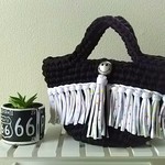 【itatomato7様専用】hoooked zpagetti *° コンチョ付き *˙︶˙* フリンジバッグ