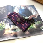ねこのメガネケース ★ばね口★サングラス★パープル