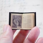 豆本 「聖書」 2冊セット（挿絵入り）