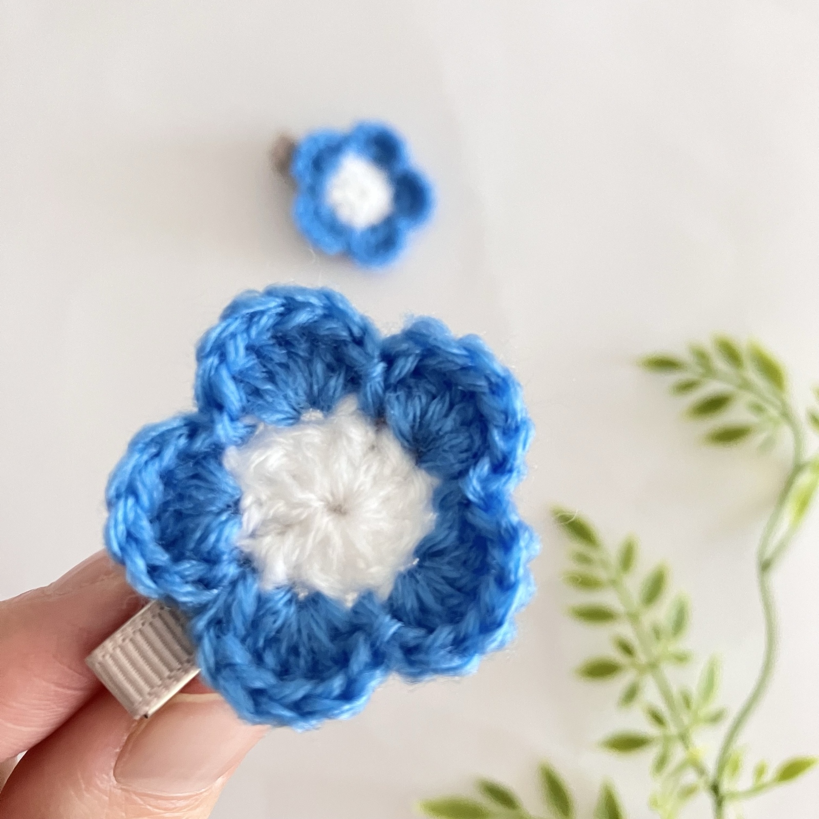 節分ベビーボンネット☆新生児～2歳サイズ 赤鬼 ツノ - rumo's room