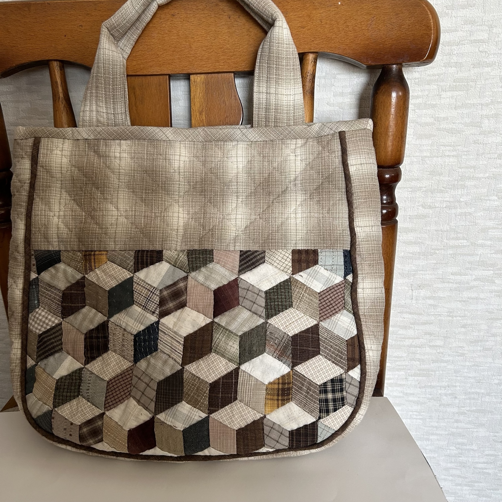 パッチワークキルト　バッグ　ハンドメイド パッチワークキルトバッグ - KEI19540404'S GALLERY | minne