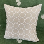 両面ミナペルホネン♪tambourine ライトベージュ　クッションカバー  45x45サイズ用