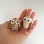 r様専用あみぐるみ☆モリフクロウ＆メンフクロウ