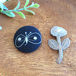 ちょうちょとお花のブローチ❁