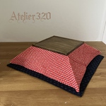 10%OFF‼️   こたつ(14cm)セット 1/6  ミニチュア家具 ドールハウス   