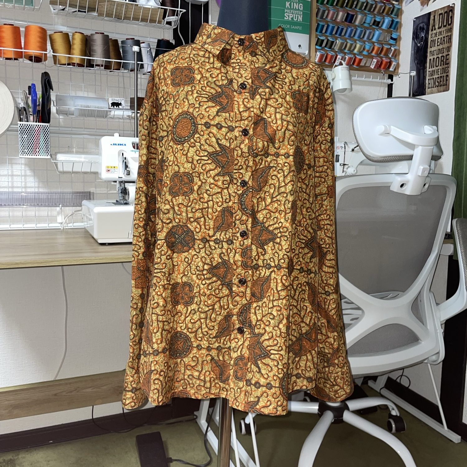king3" デザインシャツ 襟2way仕様 14,850円