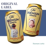 【　ビール　ドリンク　ラベル　F　】 子ども ペット ベビー プレゼント 母の日 父の日 敬老の日 卒業 入学 退職 結婚式 お中元 お歳暮 誕生日 缶ビール 瓶 ペーパーアイテム 