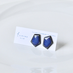 インディゴ ブルー　＊ 陶器 ピアス / イヤリング
