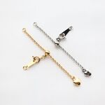 316L サージカルステンレス Petit heart スライドボール アジャスター5cm 1本 ◎ステンレス無垢