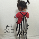 monochrome stripe yachiの楽ちんオシャレさろぺ