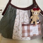 【受注製作】「子熊ちゃんリボンor子熊ちゃん」/あみぐるみ くま　キーホルダー　バッグチャーム