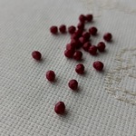 あずきで波音　チェコビーズ　3mm 25個