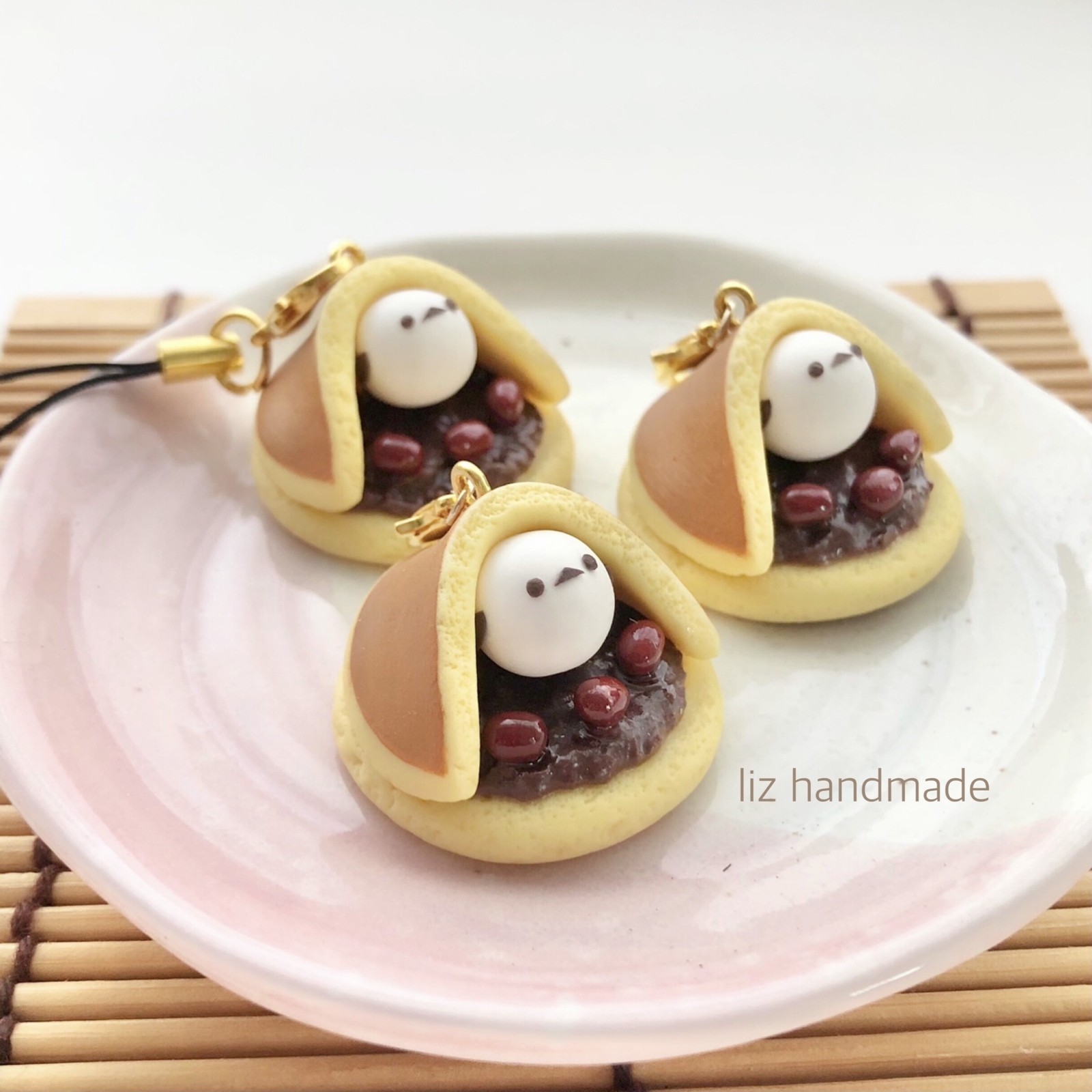 シマエナガ白玉どら焼き - liz-handmade | minne byGMOペパボ