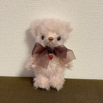 【ケッチャ様　お取り置き】No.60    もしゃもしゃピンク　ちびくまさん