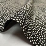 ⭐︎【布 110×50】スター ブラック 2504