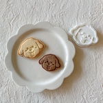 【サイズ選択】トイプードル クッキー型/かわいい/プレゼント/ギフト/誕生日/犬/肉球/クッキー缶/アイシングクッキー