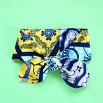   【African scarf】スカーフ風ネッククーラー（グリーン）