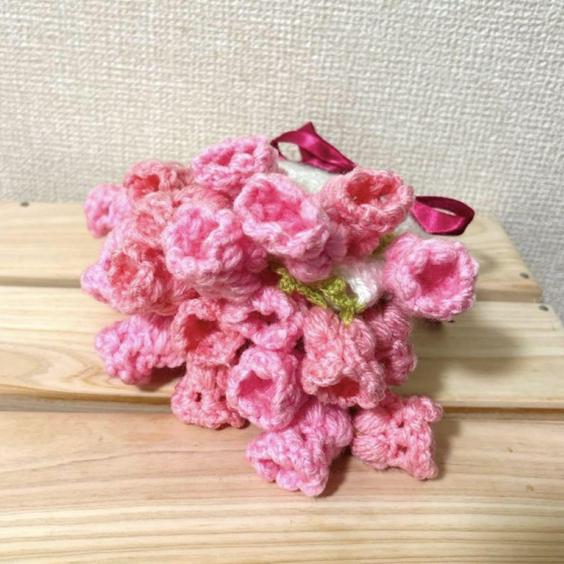 [58]花束マルチカバー ランチョンマット かぎ編み 58]花束マルチカバー ランチョンマット かぎ編み 58]花束マルチ