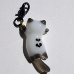 推しいろにゃんこA　*ฅ´ω`ฅ*くろ　チャーム