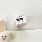 【2×2cm】プカプカヨットのはんこ