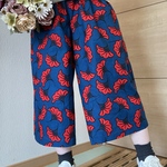 　　　　★お試し価格★          【✩.*˚定番✩.*˚⠀】ゆったりスッキリ☆楽ちんガウチョ☆◆アフリカンプリント柄