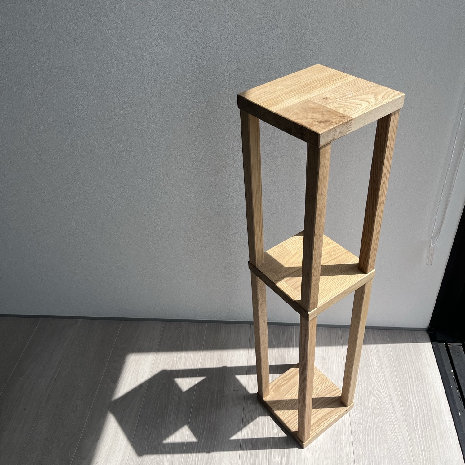 みよん　屋根付き木製シェルフ みよん様専用 屋根付き木製シェルフ - メルカリ
