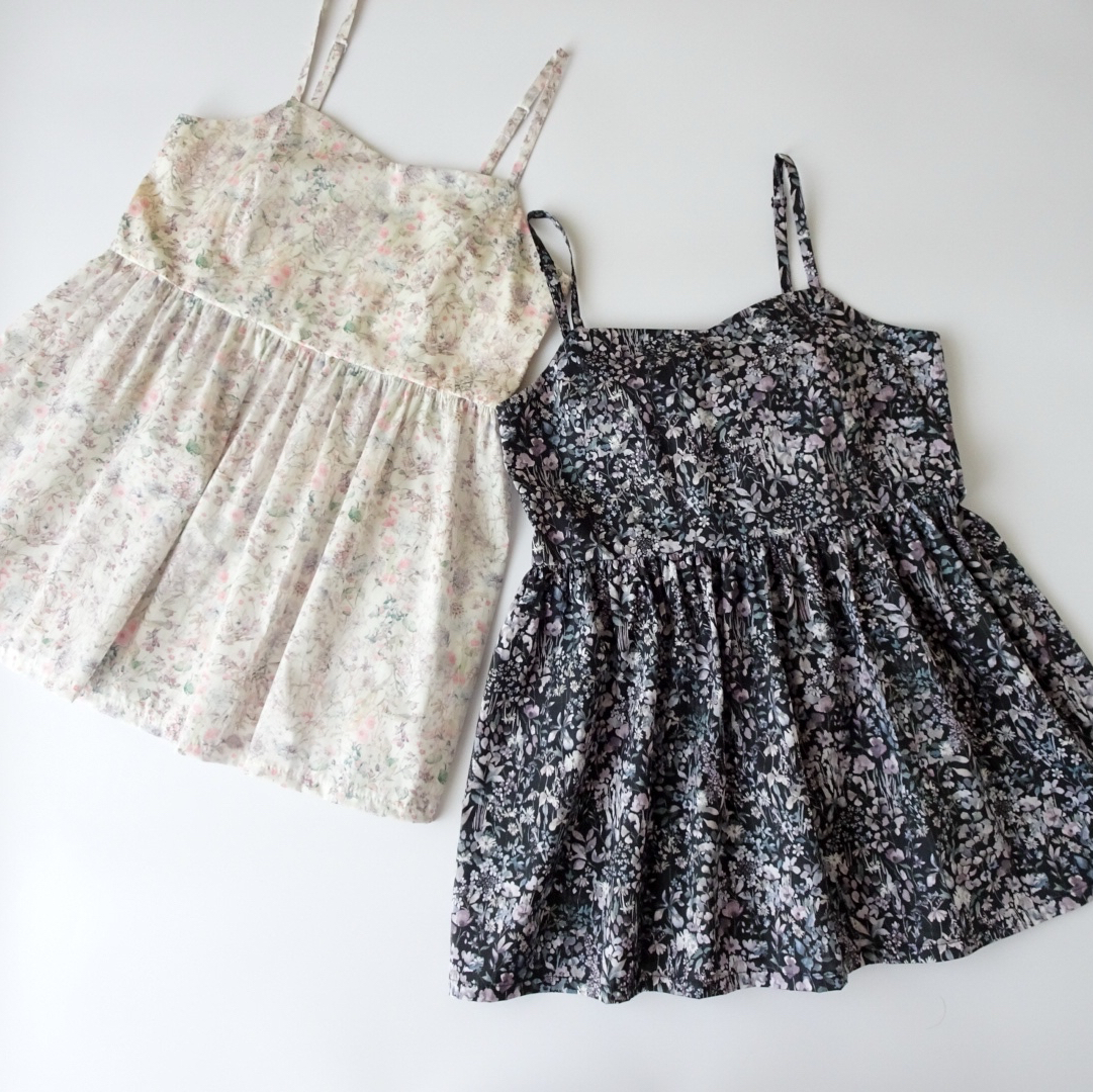 選べるリバティ ペプラムビスチェ✴︎大人服