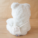 巾着ポシェット〈ホワイト〉｜ぬいぐるみ用