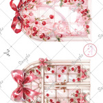 ℳ. xoxoshop オリジナル装飾ステッカー 期間限定チェリーシリーズ5月10日まで