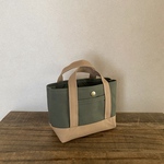 【a様専用】帆布でほっこりミニトート order作品