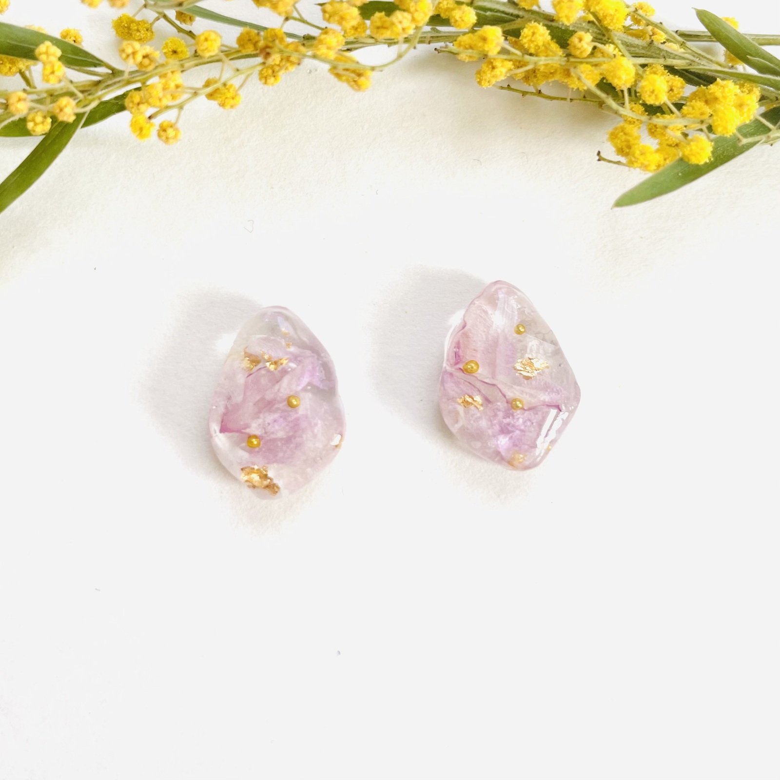 めろんくりーむ様用　【sweet pea】スイートピー K18YG ピアス 2025年最新】sweet pea ピアスの人気アイテム - メルカリ