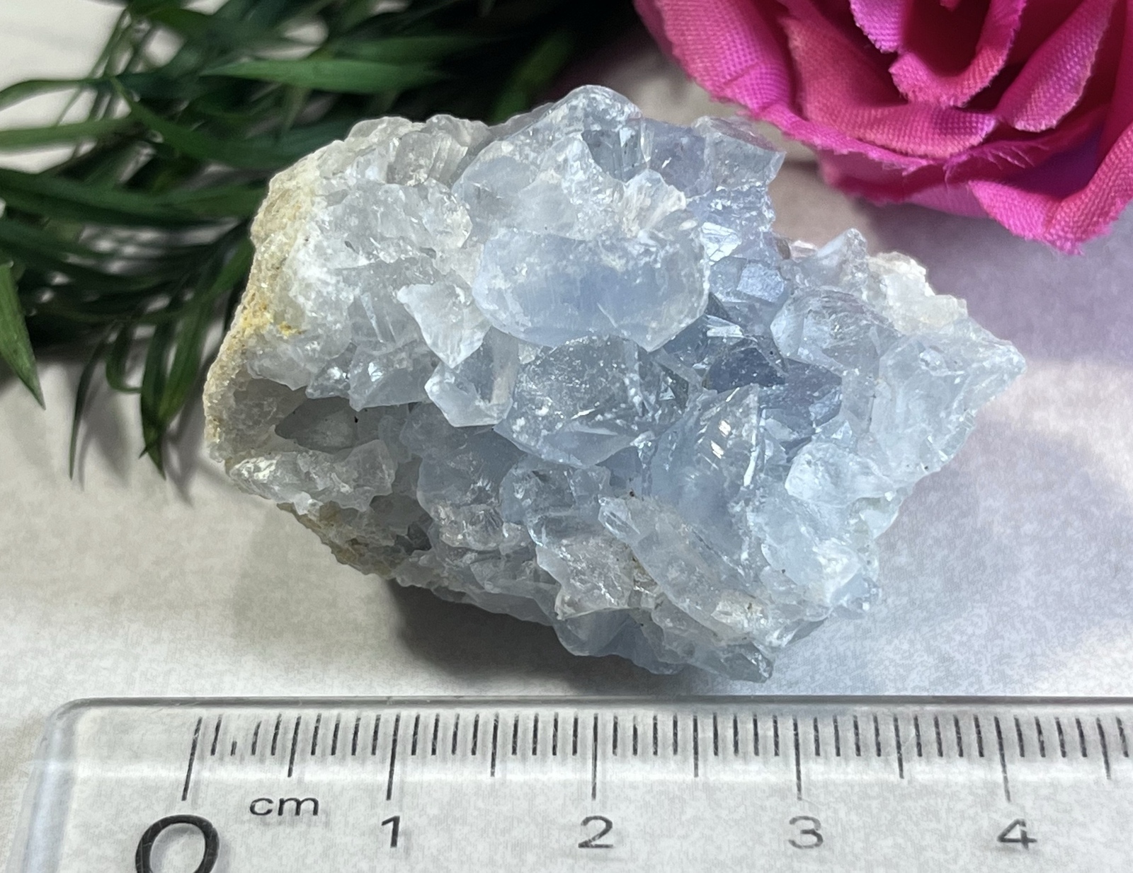 天使の石໒꒱✨ セレスタイト 天青石 クラスター 原石 ラフストーン
