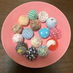 【再販7】ハンドメイド 15個セット しずく型 布保育 おままごと 見立て遊び