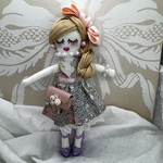 《受注作製》リバティワンピのルルベちゃん