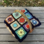 【送料込み】小さめマルチカバー"midnight navy" 濃紺